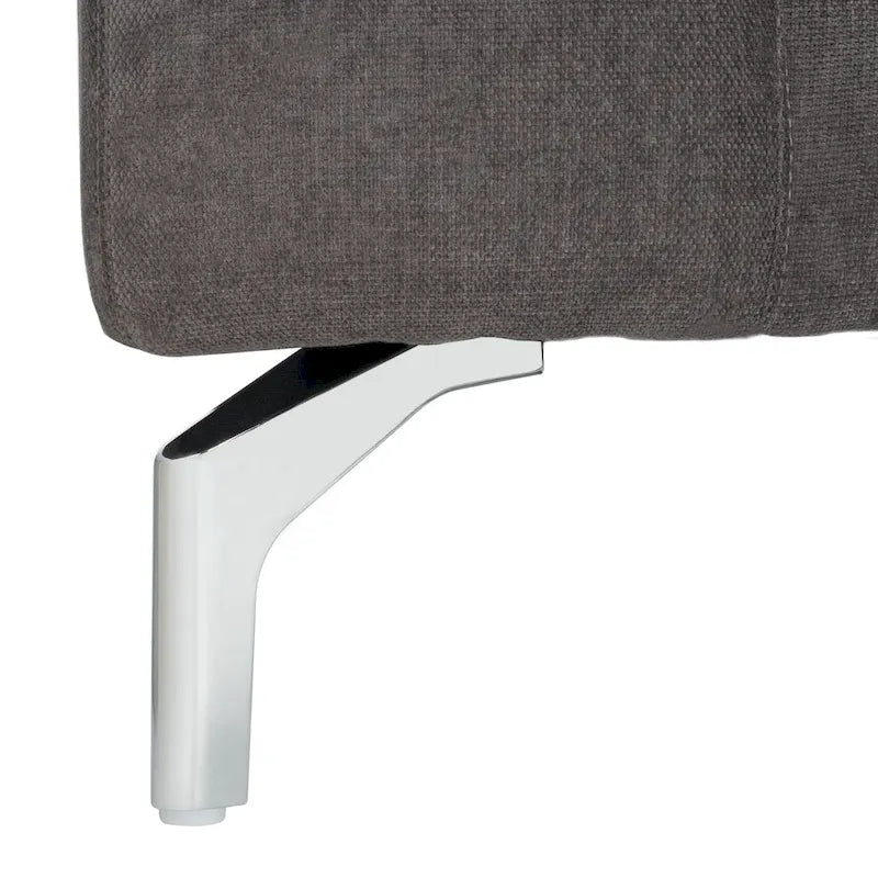 Nicholsen Anthracite Grey Velvet Sofa