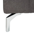 Nicholsen Anthracite Grey Velvet Sofa