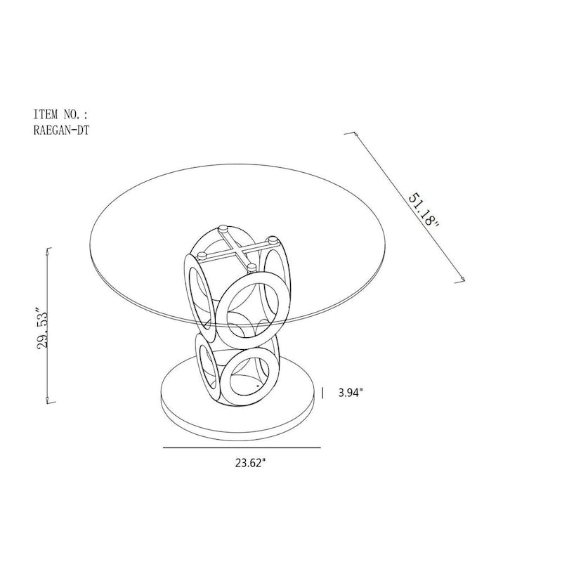Remi Round Dining Table