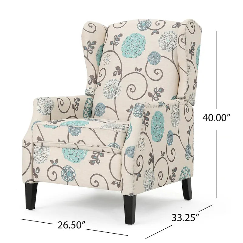 Wescott Wingback Pushback Recliner