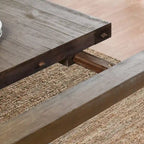 Kasey Reclaimed Pine Extension 84-114 Dining Table