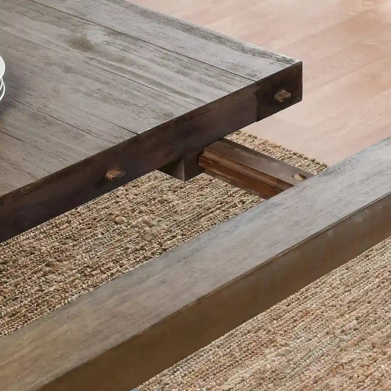 Kasey Reclaimed Pine Extension 84-114 Dining Table