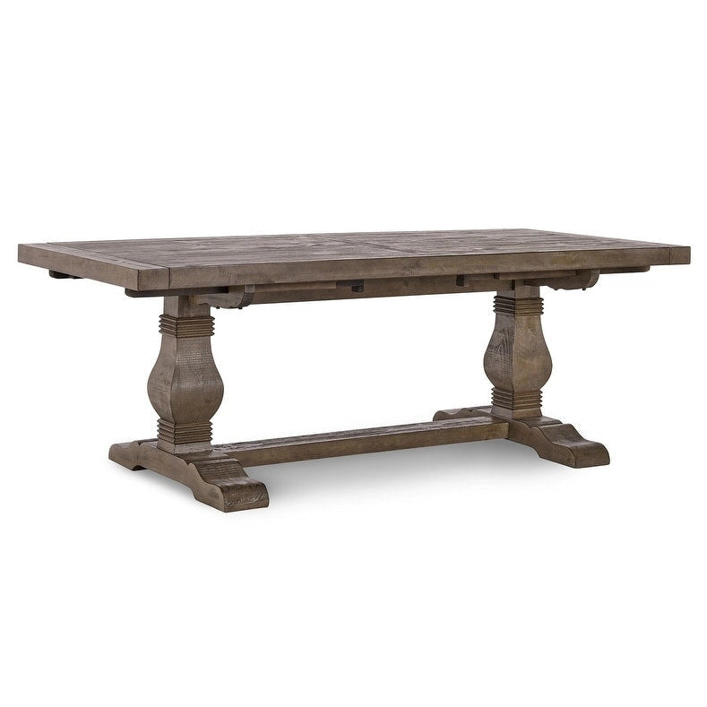 Kasey Reclaimed Pine Extension 84-114 Dining Table