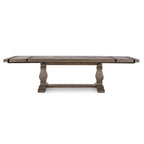 Kasey Reclaimed Pine Extension 84-114 Dining Table