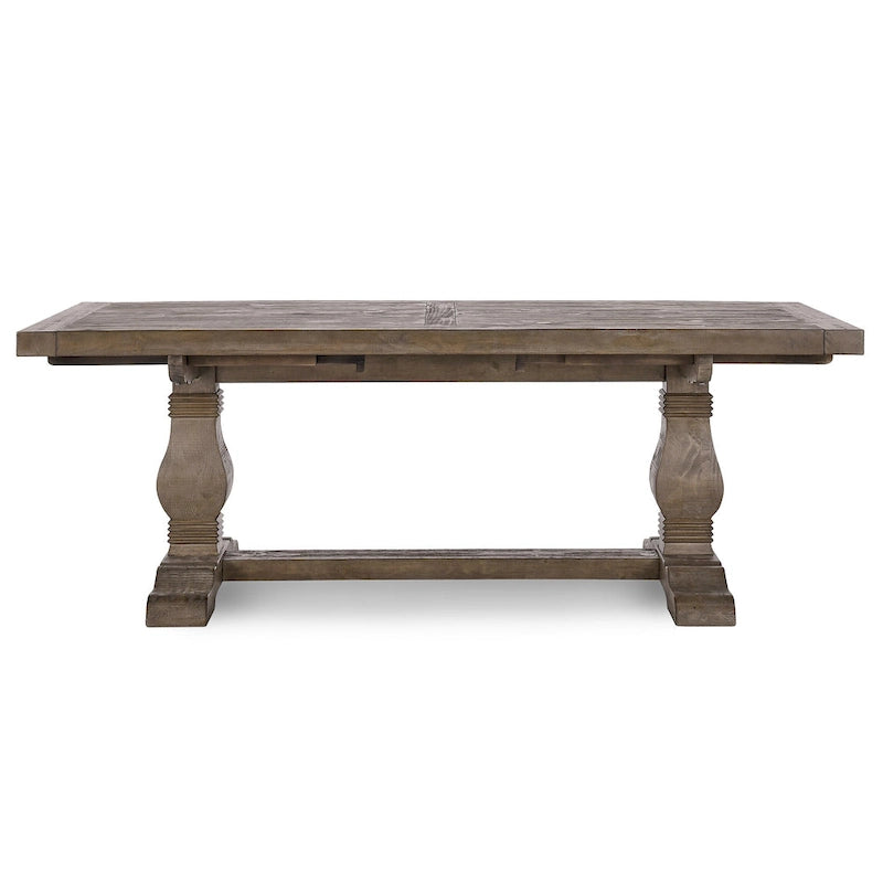 Kasey Reclaimed Pine Extension 84-114 Dining Table