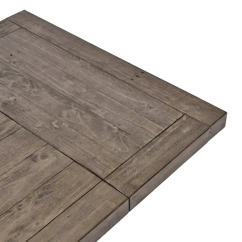 Kasey Reclaimed Pine Extension 84-114 Dining Table