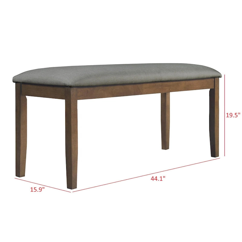 Bowie Upholstered Bench - N/A