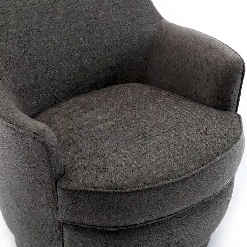 Rosedale Wood-based Swiveling Accent Chair