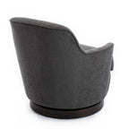 Rosedale Wood-based Swiveling Accent Chair