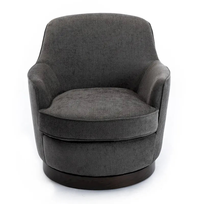 Rosedale Wood-based Swiveling Accent Chair