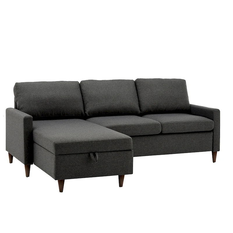 Parker L-shaped Sofa with Storage Chaise