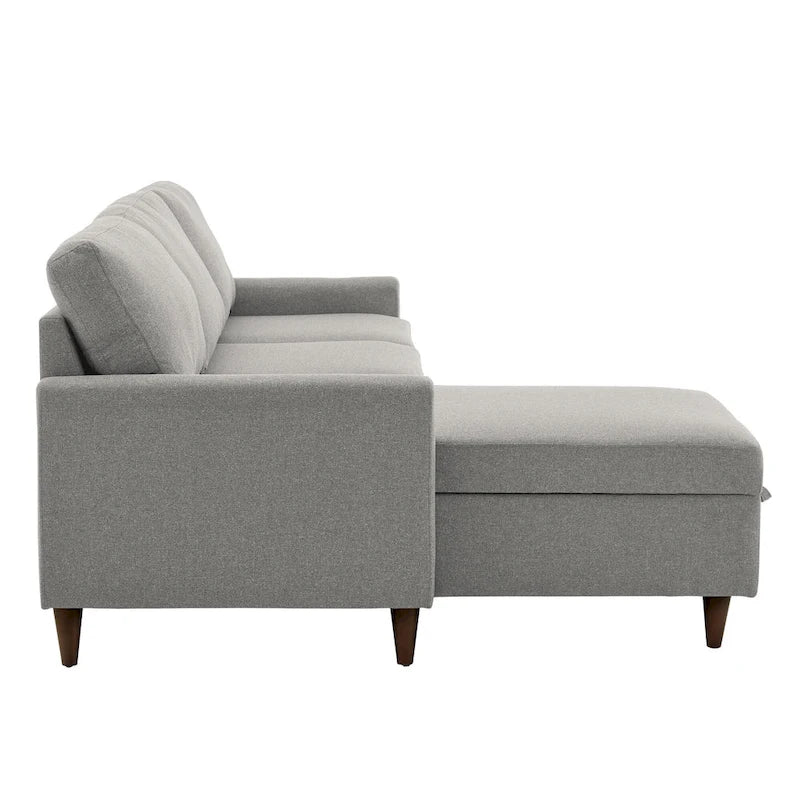 Parker L-shaped Sofa with Storage Chaise