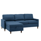 Parker L-shaped Sofa with Storage Chaise