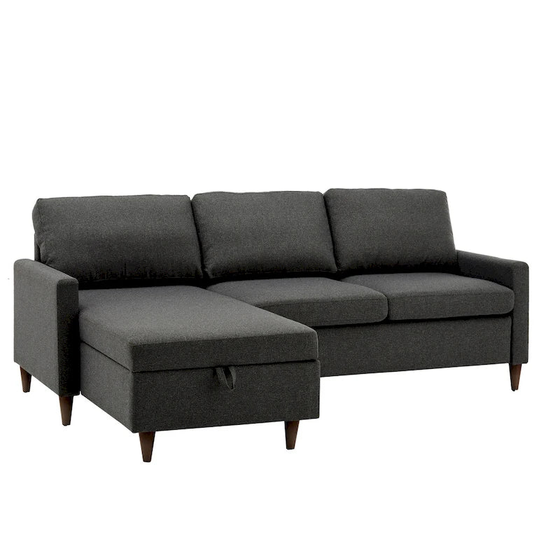 Parker L-shaped Sofa with Storage Chaise