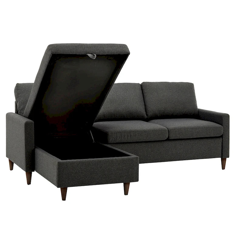 Parker L-shaped Sofa with Storage Chaise