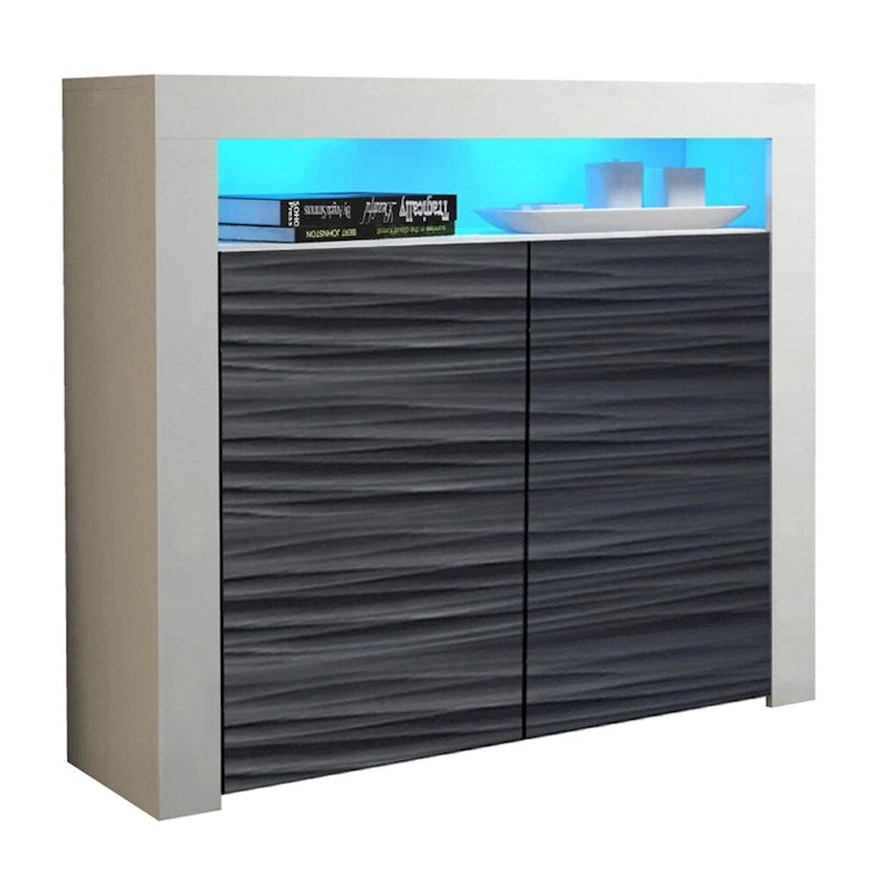 Milano 42inch 2D Matte High Gloss Sideboard