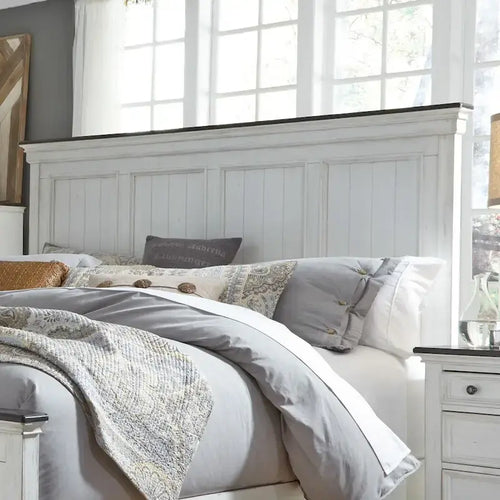 Copper Grove Allyson Park White Queen Panel Headboard