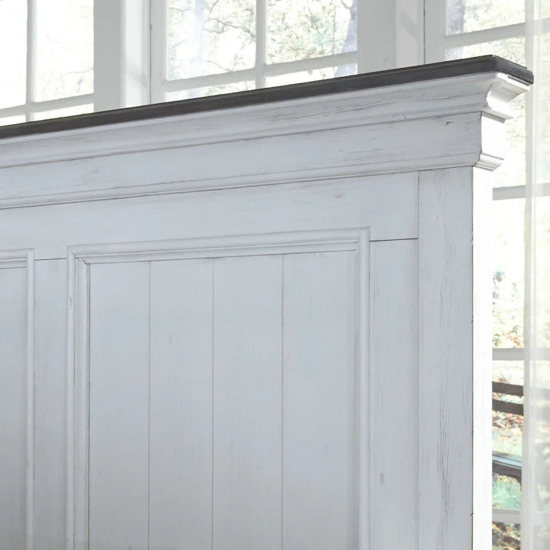 Allyson Park White Queen Panel Headboard