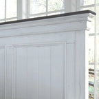 Allyson Park White Queen Panel Headboard