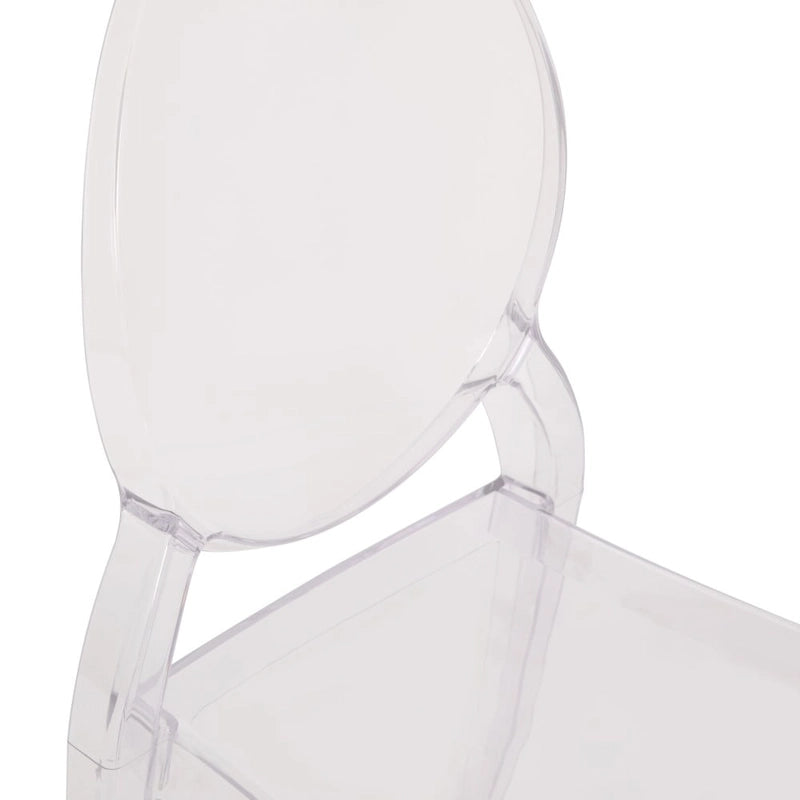 Set of 4 Extra Wide Resin All-Weather Banquet Chairs