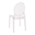 Set of 4 Extra Wide Resin All-Weather Banquet Chairs