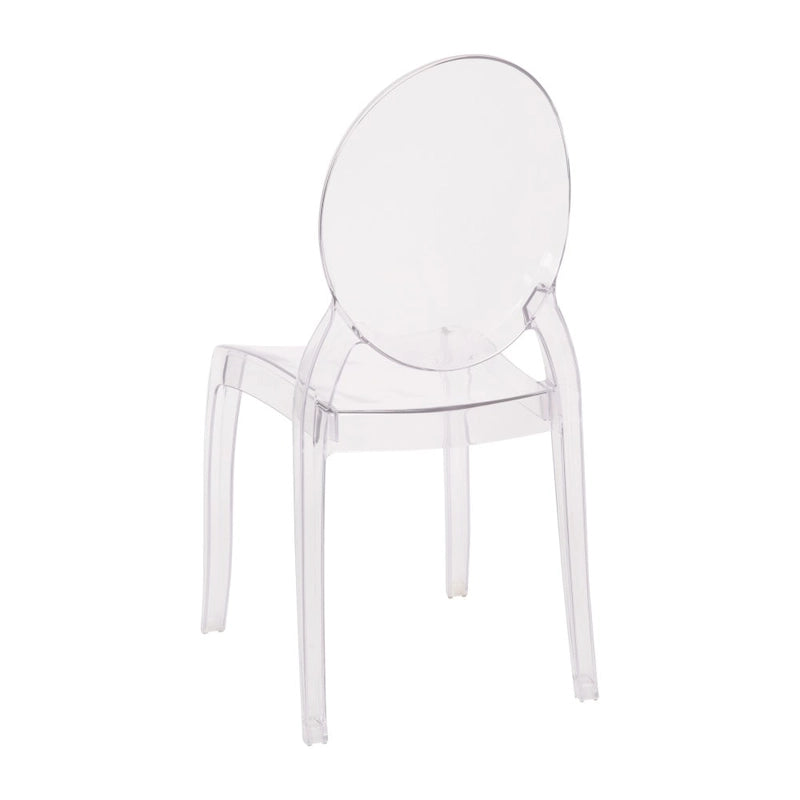 Set of 4 Extra Wide Resin All-Weather Banquet Chairs