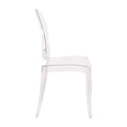 Set of 4 Extra Wide Resin All-Weather Banquet Chairs
