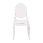 Set of 4 Extra Wide Resin All-Weather Banquet Chairs