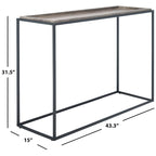 Prudie Living Room Foyer Entryway Console Table