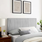 Eloise Channel Tufted Performance Velvet Full/Queen Headboard