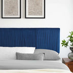 Eloise Channel Tufted Performance Velvet Full/Queen Headboard