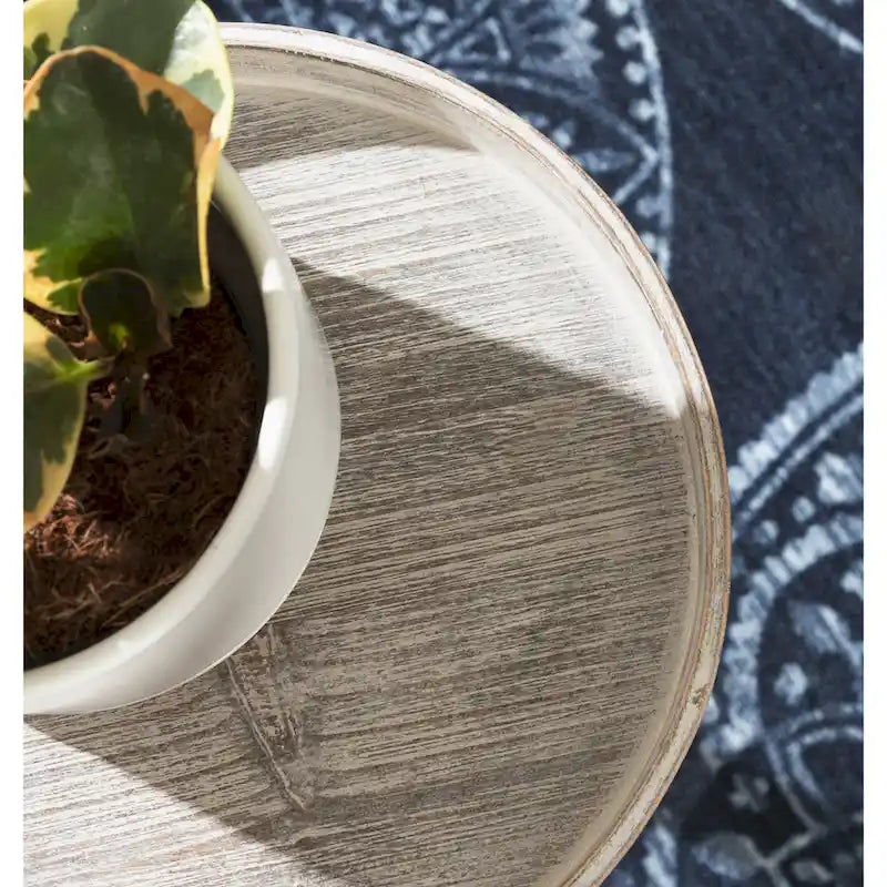 Bellport Pedestal End Table