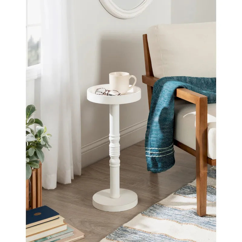 Bellport Pedestal End Table