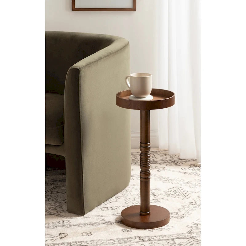 Bellport Pedestal End Table