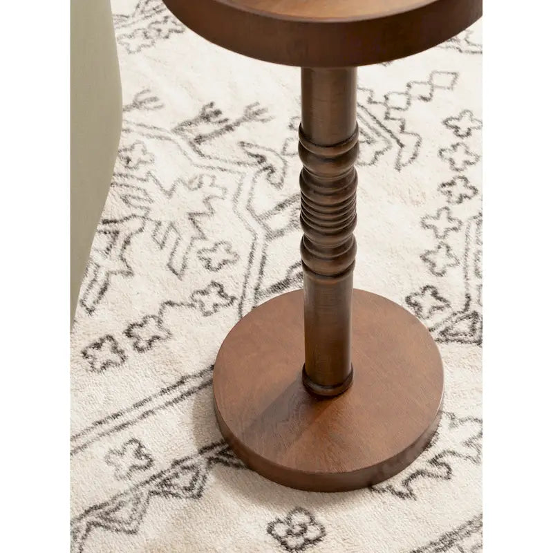 Bellport Pedestal End Table