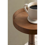 Bellport Pedestal End Table