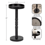 Bellport Pedestal End Table