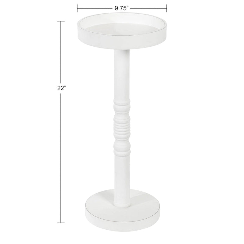 Bellport Pedestal End Table