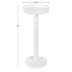 Bellport Pedestal End Table