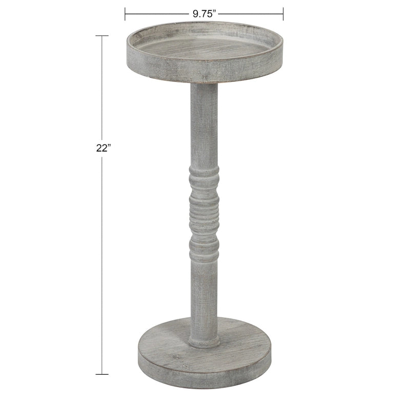 Bellport Pedestal End Table