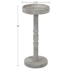 Bellport Pedestal End Table