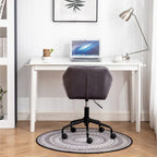 Diamond Tufted Adjustable Swivel Office Chair for Office Room