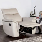 Marty Modern Leather Match Manual Recliner
