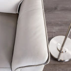 Marty Modern Leather Match Manual Recliner